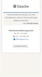 Mobile Screenshot of gasche.at